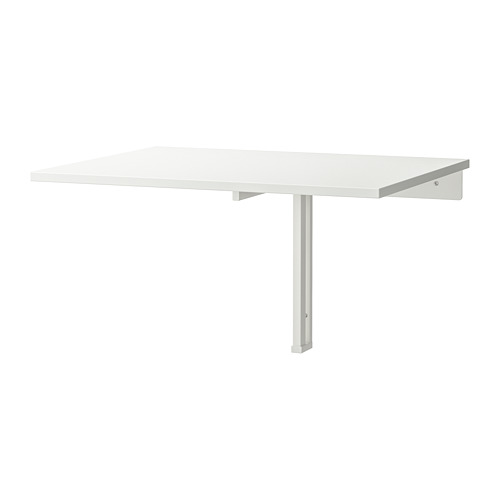 【NORBERG】系列白色壁掛式折疊桌
